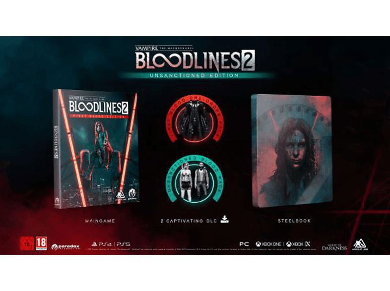 VAMPIRE THE MASQUERADE BLOODLINES2 UN. ED. - [PC] von PARADOX INTERACTIVE