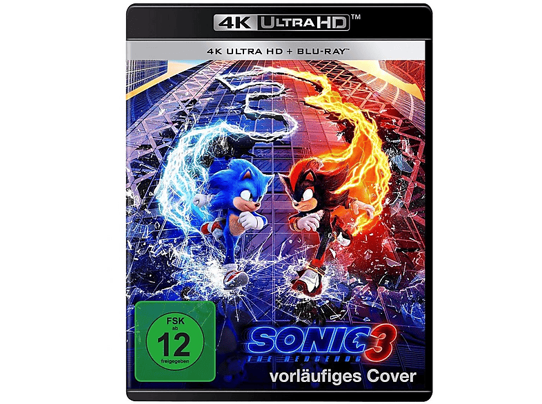 Sonic the Hedgehog 3 4K Ultra HD Blu-ray + von PARAMOUNT PICTURES (UNIVERSAL PICTURES)