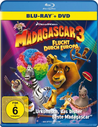 Madagascar 3: Flucht durch Europa (+ DVD) [Blu-ray] von Paramount Pictures Germany GmbH