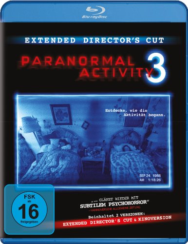 Paranormal Activity 3 (Extended Cut) [Blu-ray] [Director's Cut] von PARAMOUNT PICTURES