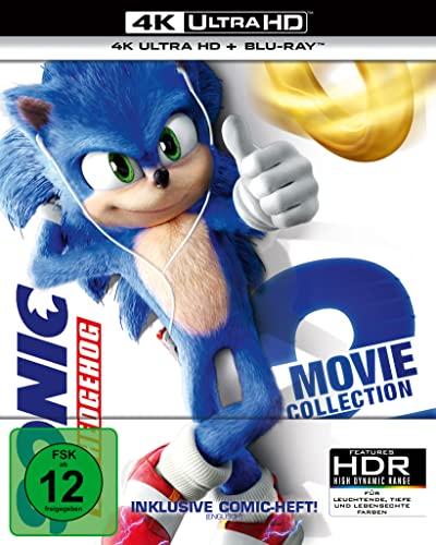 Sonic the Hedgehog - 2-Movie Collection - UHD - Steelbook [Blu-ray] von PARAMOUNT PICTURES