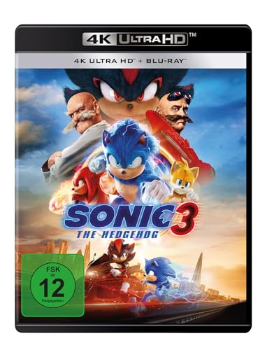 Sonic the Hedgehog 3 (4K Ultra HD) (+ Blu-ray) von PARAMOUNT PICTURES