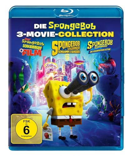 Spongebob Schwammkopf 3-Movie Collection [3 Blu-rays] von PARAMOUNT PICTURES