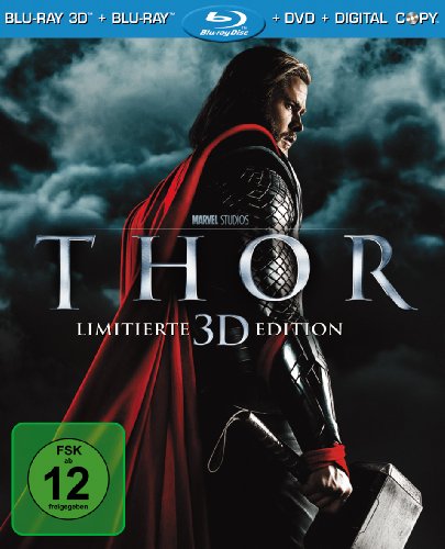 Thor - Limitierte 3D Edition (+ Blu-ray + DVD + Digital Copy) [Limited Edition] [Blu-ray 3D] von Paramount Pictures