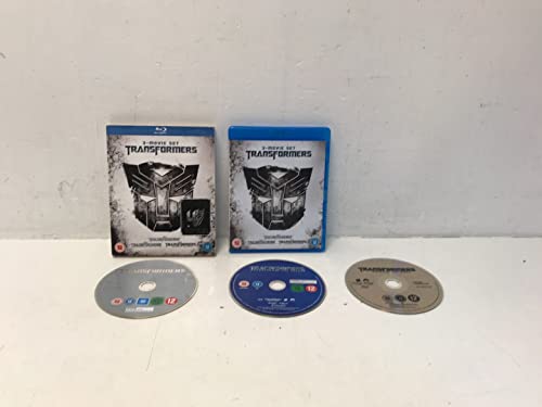 Transformers 1-3 Blu-Ray im Schuber, 3-Movie Set Transformers (UK-Import mit deutschem Ton) Uncut, Regionfree von PARAMOUNT PICTURES