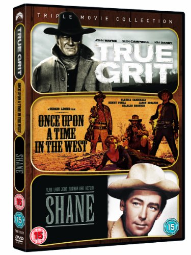 Westerns Triple - True Grit (1969) / Once Upon A Time In The West / Shane [DVD] von PARAMOUNT PICTURES
