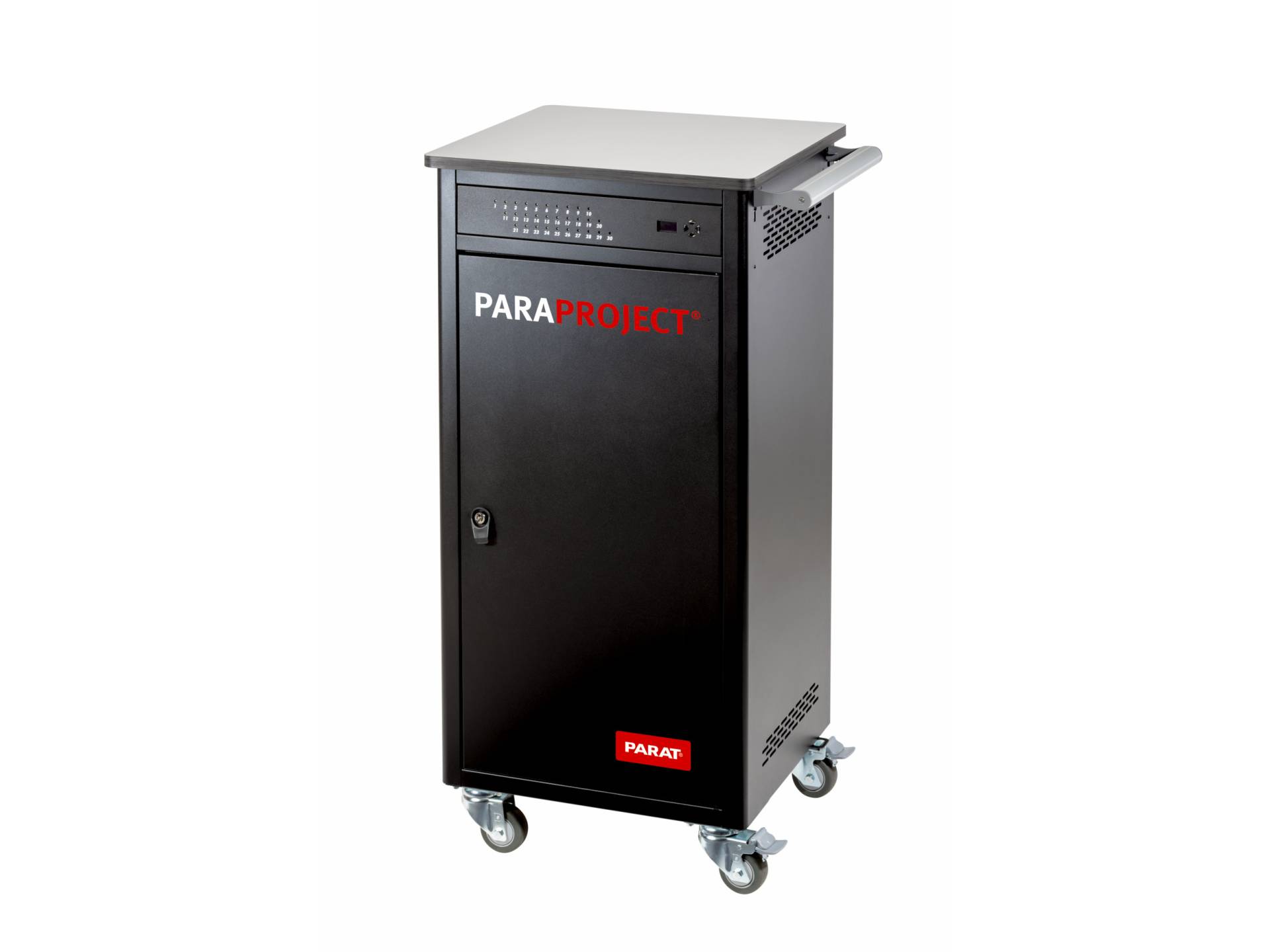PARAPROJECT® Trolley C30, Charge Only, bis zu 60W pro USB-C® Port, inkl. USB-C®-Kabel von PARAT