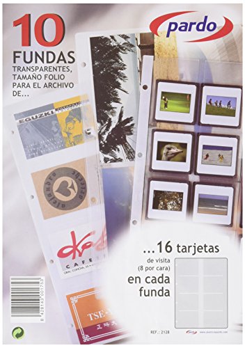 Pardo 212800 Pack 10 Hüllen für Kartenschlitzen von PARDO