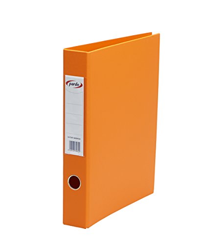 Pardo 248009 Ordner, Kunststoff, 4/40 Ringe, Orange von PARDO