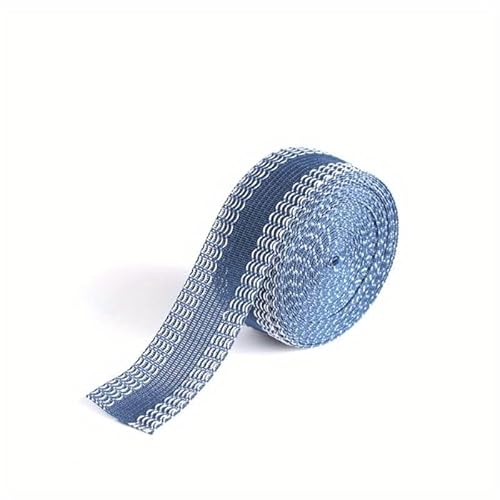 PARENCE - Saumband für Bügelhosen - Bügelband für Saum - 100 cm x 2,4 cm - Marineblau - Saumband für Hose, Handtuch ... von PARENCE