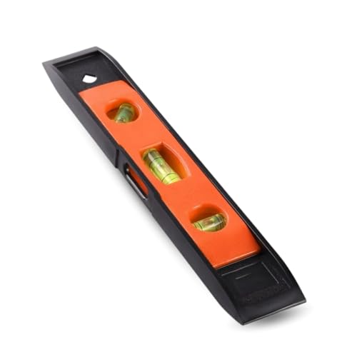 PARENCE.- magnetische Wasserwaage - optimale Genauigkeit und einfache Ablesung - vielseitig kompakt und leicht - 23cm von PARENCE