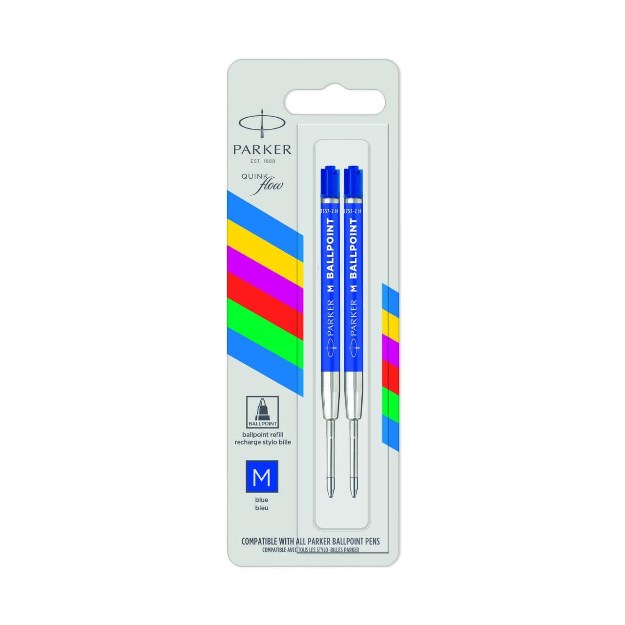 PARKER Kugelschreiberminen QUINKflow Basic 0.7 mm Blau PARKER Kugelschreiberminen QUINKflow Basic 0.7 mm Blau von PARKER