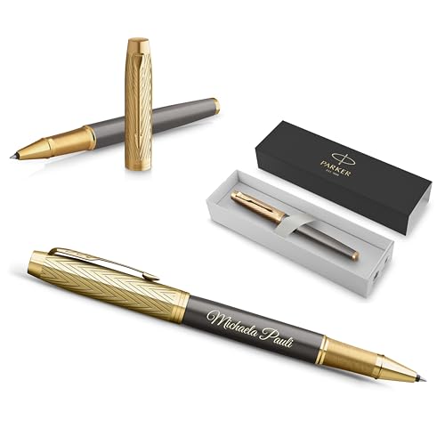 PARKER IM Pioneers GT Limited Edition Tintenroller mit Gravur | Premium Stift | Geschenkbox | personalisiertes Geschenk | Geburtstag von PARKER