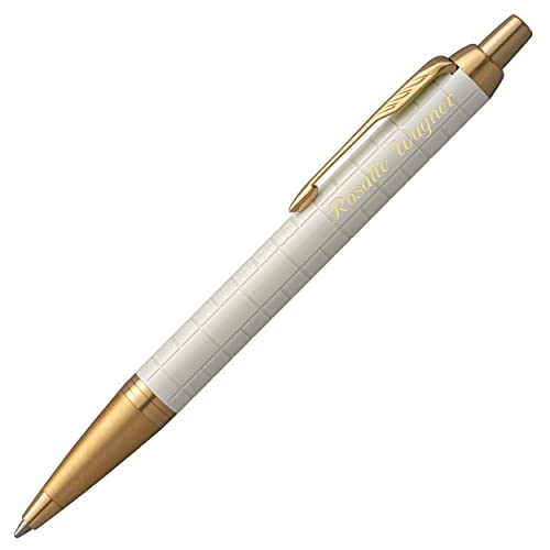 PARKER Kugelschreiber IM Premium Pearl GT 2143643 mit Laser-Gravur von PARKER