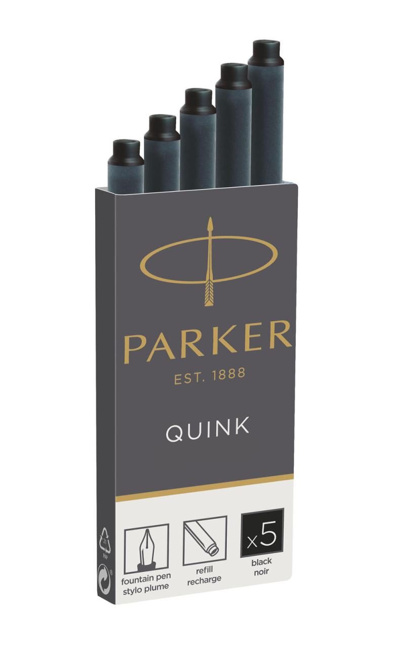 PARKER Tintenpatronen für Füller schwarz PARKER Tintenpatronen für Füller schwarz von PARKER