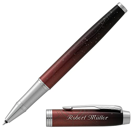 PARKER Tintenroller IM Premium The Last Frontier Portal Red C.C. 2152997 mit Laser-Gravur Special Edition von PARKER