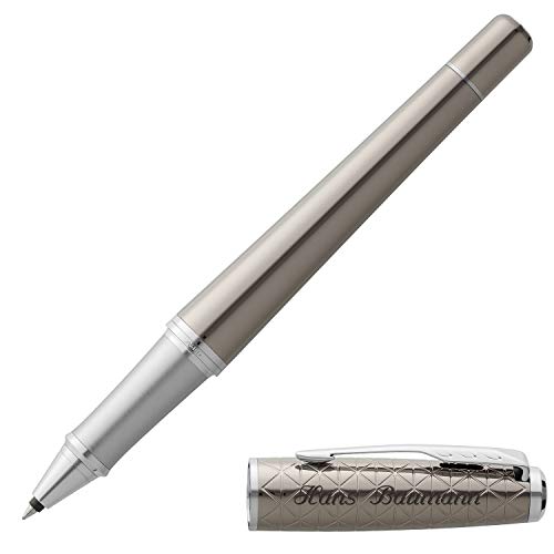 PARKER Tintenroller URBAN PREMIUM Silver Powdered C.C. 1931586 mit persönlicher Laser-Gravur von PARKER