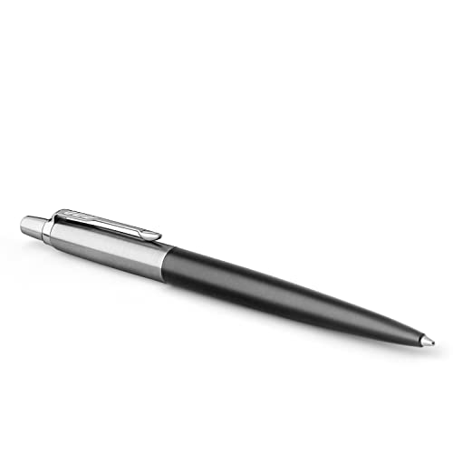 Parker Jotter Kugelschreiber | Bond Street Black | Mittlere Spitze | Blaue Tinte | Geschenkbox Parker Jotter Kugelschreiber | Bond Street Black | Mittlere Spitze | Blaue Tinte | Geschenkbox von PARKER
