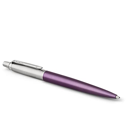 Parker Jotter Kugelschreiber | Victoria Violet | Mittlere Spitze | Blaue Tinte | Geschenkbox von PARKER