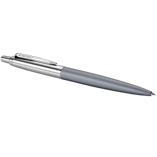 Parker Jotter XL Kugelschreiber | Alexandra Matte Grey | Mittlere Spitze | Blaue Tinte | Geschenkbox von Parker