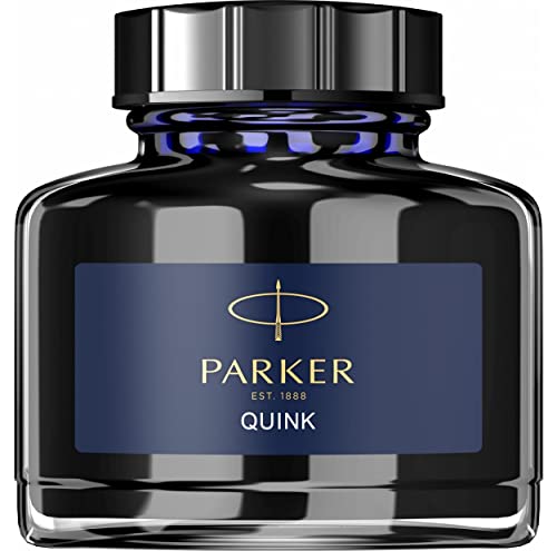 Parker Quink Füllertinte im Tintenfass | blauschwarze Tinte | 57 ml Parker Quink Füllertinte im Tintenfass | blauschwarze Tinte | 57 ml von Parker
