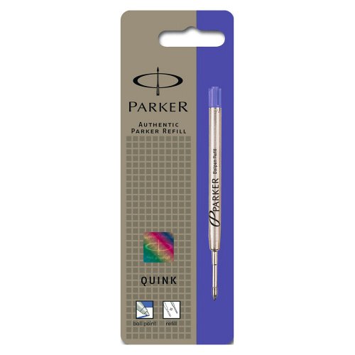 Parker S0909540 Kugelschreibermine, Strichstärke F, 1er Blister, blau von PARKER