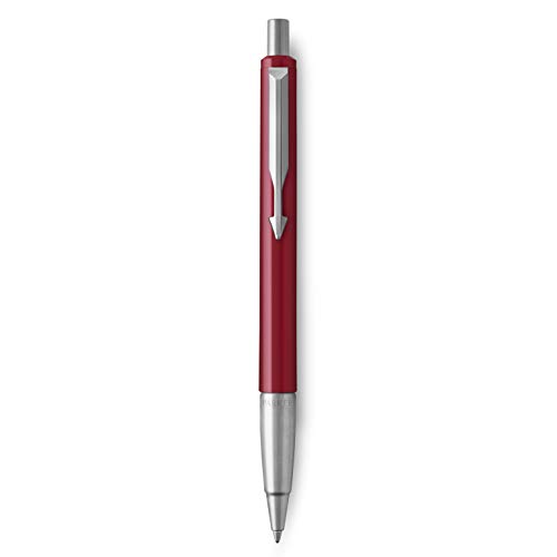 Parker Vector Kugelschreiber | Rot | Mittlere Spitze | Blaue Tinte | Geschenkbox von PARKER