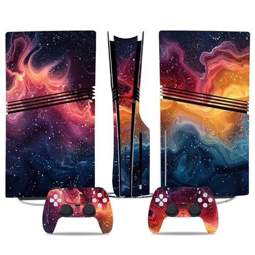 Kratzfest Für PS5 PRO Skin Digital Edition Konsole Und Controller Vinyl Cover Skins Wraps Kratzfest, Kompatibel Mit Für PS5 Digital Edition Pro 06275 Keine Schaumbildung Kratzfest Für PS5 PRO Skin Digital Edition Konsole Und Controller Vinyl Cover Skins Wraps Kratzfest, Kompatibel Mit Für PS5 Digital Edition Pro 06275 Keine Schaumbildung von PASPRT