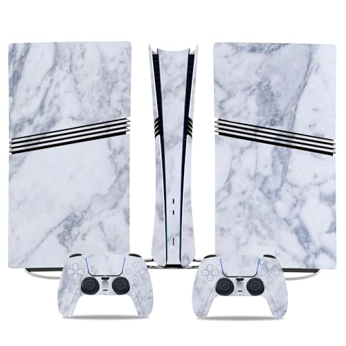Kratzfest Für PS5 PRO Skin Digital Edition Konsole Und Controller Vinyl Cover Skins Wraps Kratzfest, Kompatibel Mit Für PS5 Digital Edition Pro 46434 Keine Schaumbildung von PASPRT