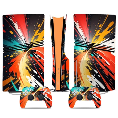 Kratzfest Für PS5 PRO Skin Digital Edition Konsole Und Controller Vinyl Cover Skins Wraps Kratzfest, Kompatibel Mit Für PS5 Digital Edition Pro 70347 Keine Schaumbildung Kratzfest Für PS5 PRO Skin Digital Edition Konsole Und Controller Vinyl Cover Skins Wraps Kratzfest, Kompatibel Mit Für PS5 Digital Edition Pro 70347 Keine Schaumbildung von PASPRT