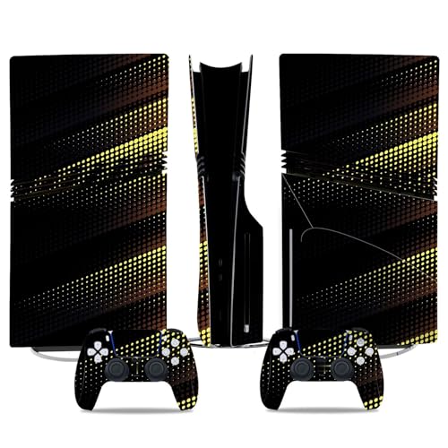 Kratzfest Für PS5 Pro Skin Disc Edition & Für PS5 Pro Skin Digital Edition Konsole Und Controller Vinyl Cover Skins Wraps Kratzfest Kompatibel 52771 Keine Schaumbildung(Digital Edition) von PASPRT