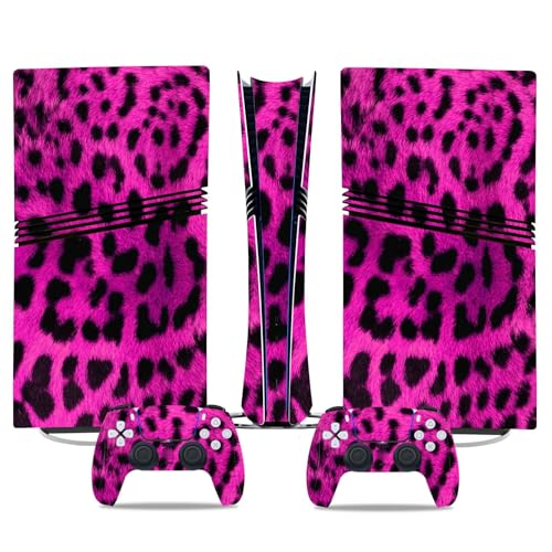 Kratzfest Für PS5 Pro Skin Disc Edition & Für PS5 Pro Skin Digital Edition Konsole Und Controller Vinyl Cover Skins Wraps Kratzfest Kompatibel 83387 Keine Schaumbildung(Disc Version) von PASPRT