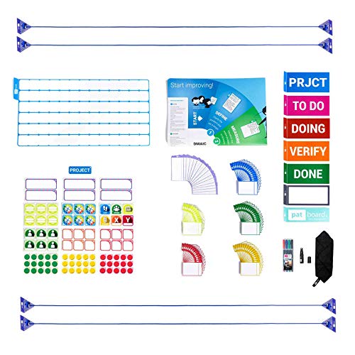 PATboard Lean DMAIC Board & Kaizen Tafel - Kompletter Werkzeugsatz - Verbesserung des Projekts PATboard Lean DMAIC Board & Kaizen Tafel - Kompletter Werkzeugsatz - Verbesserung des Projekts von PATBOARD
