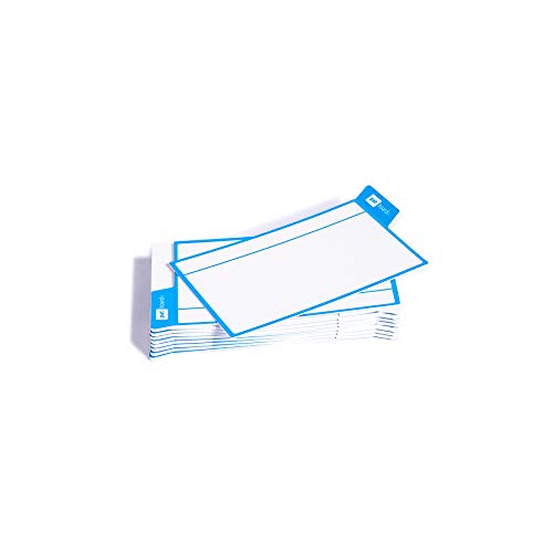 PATboard Scrum Board und Kanban Tafel - 16 Task Cards - Haftnotizen mit nanocups® für Glas - Blau von PATBOARD