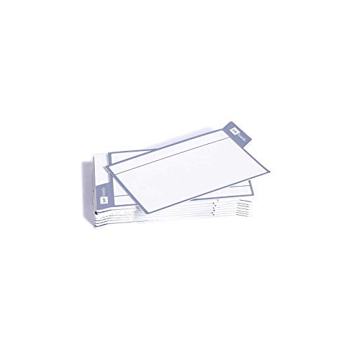PATboard Scrum Board und Kanban Tafel - 16 Task Cards - Haftnotizen mit nanocups® für Glas - Grau von PATBOARD