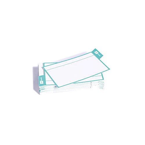 PATboard Scrum Board und Kanban Tafel - 16 Task Cards - Haftnotizen mit nanocups® für Glas - Mintgrün von PATBOARD