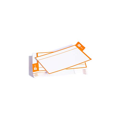 PATboard Scrum Board und Kanban Tafel - 16 Task Cards - Haftnotizen mit nanocups® für Glas - Orange von PATBOARD