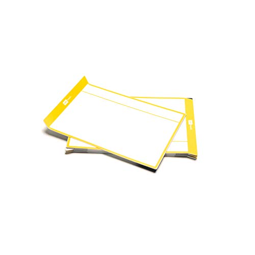 PATboard Scrum Board und Kanban Tafel Task Cards - L (groß) - Satz mit 8 - gelb von PATBOARD