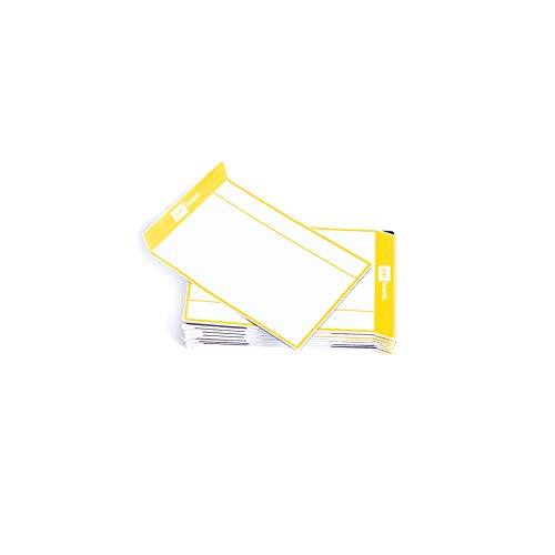 PATboard Scrum Board & Kanban Tafel - magnetische Task Cards - S (klein) - Satz mit 16 - gelb von PATBOARD