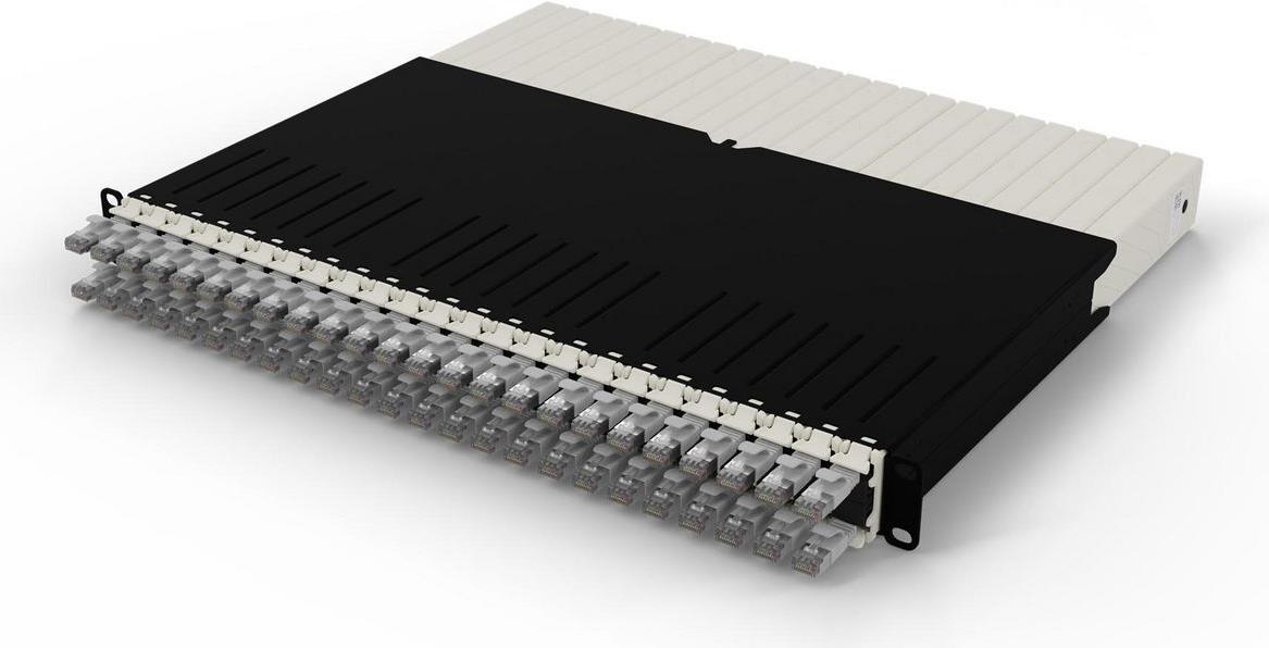 PATCHBOX .one 8RU Cat 6A STP 0.8 m Grau - Kabel - Netzwerk (PONEX8STPSL) von PATCHBOX