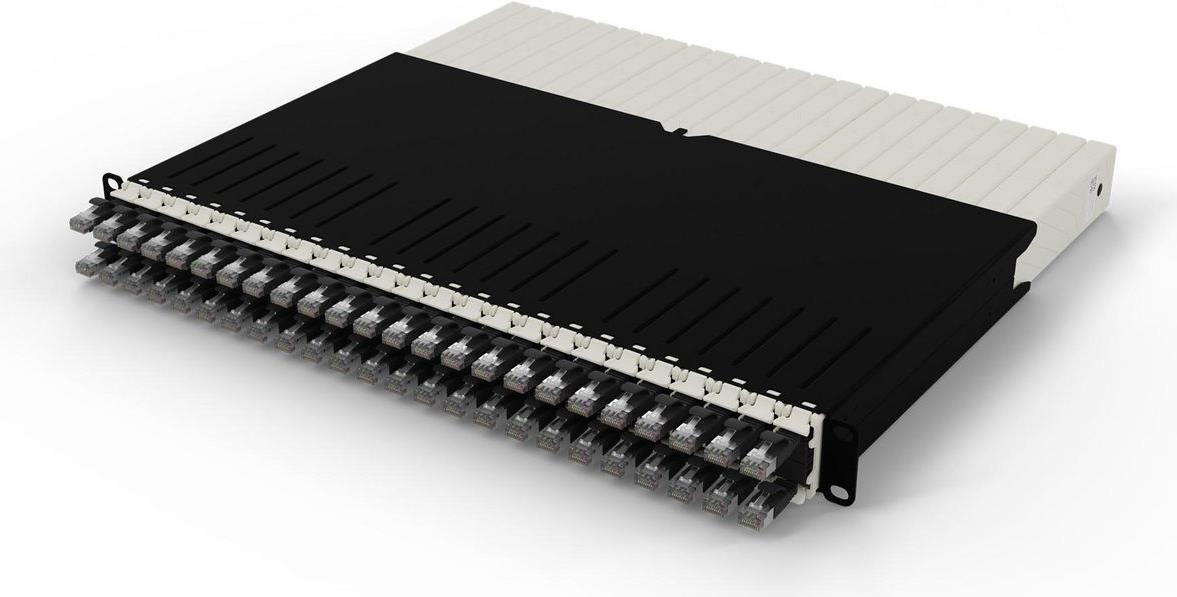 PATCHBOX .one 8RU STP Schwarz - Kabel - Netzwerk (PONEX8STPBK) von PATCHBOX