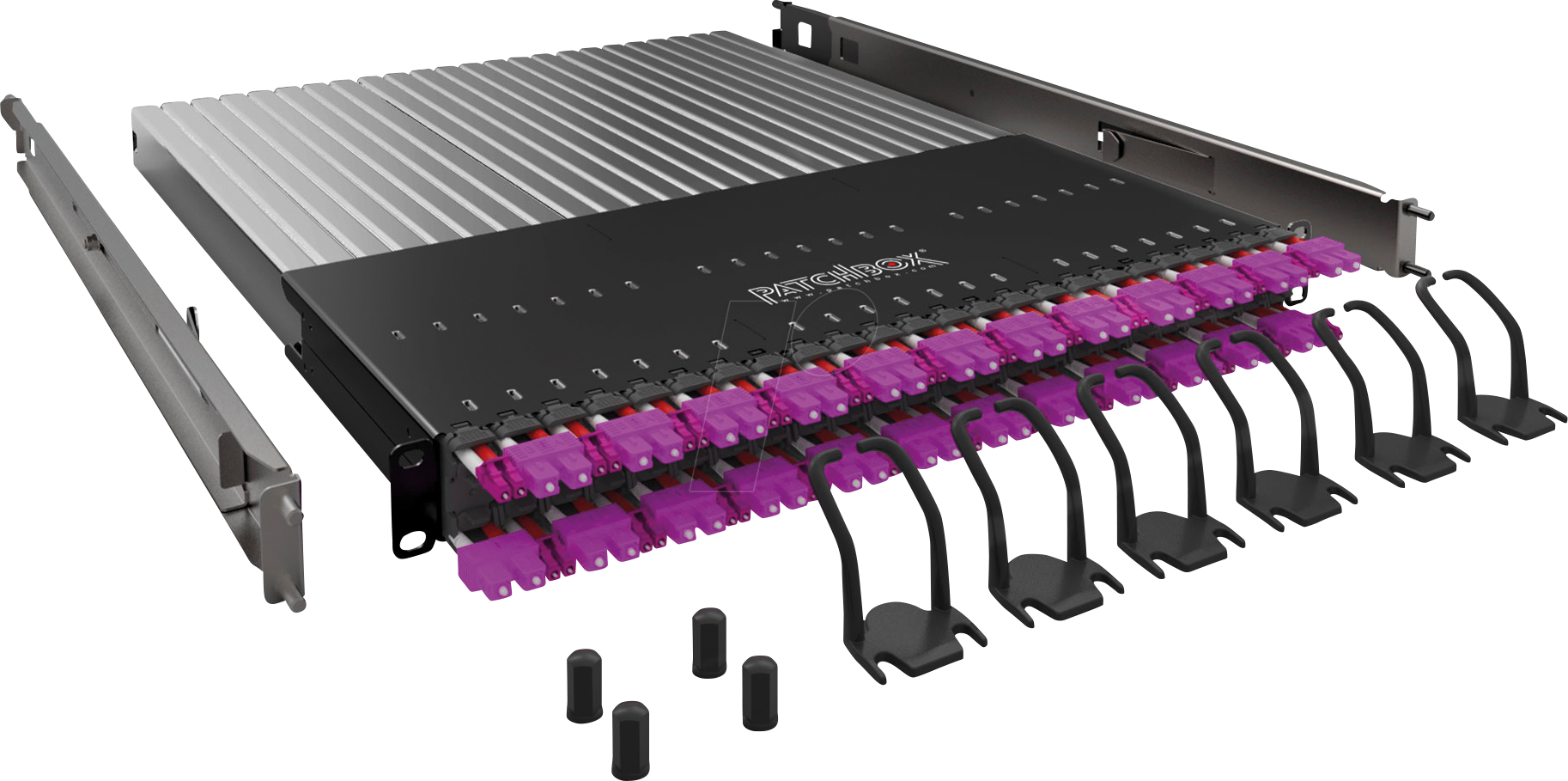 PB P OM4 LCSC - Kabelmanagementsystem, 24-Port, OM4 LC-SC von PATCHBOX