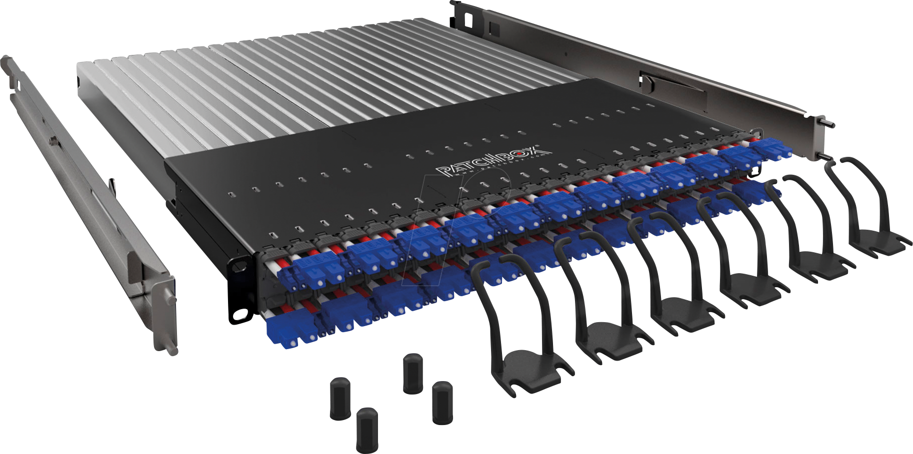 PB P OS2 LCSC - Kabelmanagementsystem, 24-Port, OS2 LC-SC von PATCHBOX