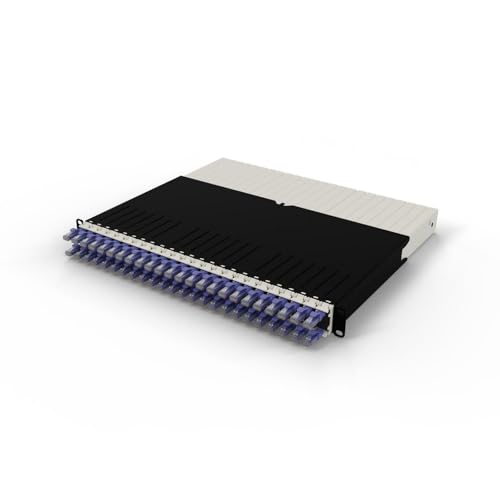 Patchbox ONE 8 RU Cat.6a - 24-Port Patchpanel mit einziehbarem Kabelmanagementsystem für 48.3 cm Racks, inklusive flachen 10GB Kabeln und Kassetten, einfache Netzwerk- und Server-Setup (UTP, Violett Patchbox ONE 8 RU Cat.6a - 24-Port Patchpanel mit einziehbarem Kabelmanagementsystem für 48.3 cm Racks, inklusive flachen 10GB Kabeln und Kassetten, einfache Netzwerk- und Server-Setup (UTP, Violett von PATCHBOX