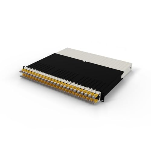 Patchbox ONE 8 RU Cat.6a Patchpanel 24 Port Patchpanel mit einziehbarem Kabelmanagementsystem für 19 Zoll Racks, inklusive 10 GB Flachnetzwerkkabel, einfache Netzwerk- und Netzwerkkonfiguration Patchbox ONE 8 RU Cat.6a Patchpanel 24 Port Patchpanel mit einziehbarem Kabelmanagementsystem für 19 Zoll Racks, inklusive 10 GB Flachnetzwerkkabel, einfache Netzwerk- und Netzwerkkonfiguration von PATCHBOX