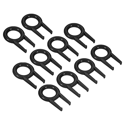 PATIKIL 10 Paket Keycap Puller Abziehschalter Entferner mechanische Tastatur schwarz von PATIKIL