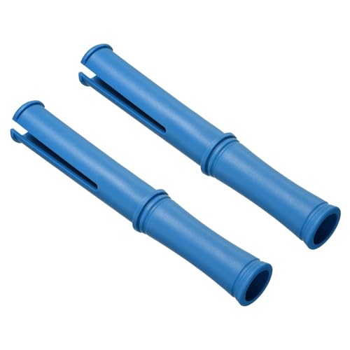 PATIKIL 10" Schrumpffolien Handgriff 2Stk Stretchfolie Abspender Dehnfolie Spender Klein Hand Dispenser Saver für 1.5" Kern Möbel Umhüllung Umzug Verpackung Lagerräume Blau von PATIKIL