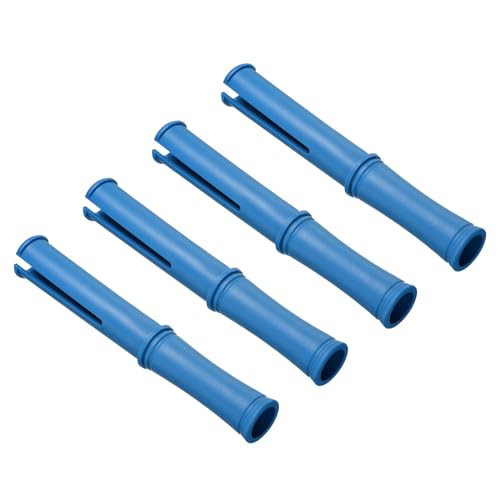 PATIKIL 10" Schrumpffolien Handgriff 4Stk Stretchfolie Abspender Dehnfolie Spender Klein Hand Dispenser Saver für 1.5" Kern Möbel Umhüllung Umzug Verpackung Lagerräume Blau von PATIKIL