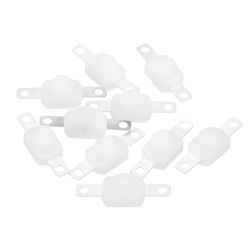 PATIKIL 10Stk Verriegelung Drücken Schaltfläche Schalter Gerade Pin mit Loch Ein/Aus Selbstsperrung DC 30V 1A Mikro Schalter für Taschenlampe Licht Lampe Wand Steckdose DIY Weiß PATIKIL 10Stk Verriegelung Drücken Schaltfläche Schalter Gerade Pin mit Loch Ein/Aus Selbstsperrung DC 30V 1A Mikro Schalter für Taschenlampe Licht Lampe Wand Steckdose DIY Weiß von PATIKIL