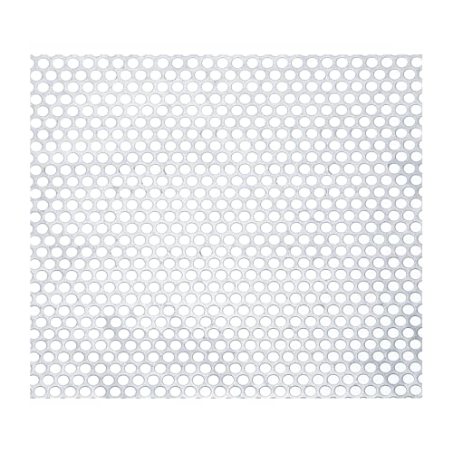 PATIKIL 11.8"x11.8" 304 Edelstahl Lochblech 2stk 0.3" Rundes Loch 20ga Streckmetall Netz Platte Sieb Dekorative Maschen für Belüftungs Grill PATIKIL 11.8"x11.8" 304 Edelstahl Lochblech 2stk 0.3" Rundes Loch 20ga Streckmetall Netz Platte Sieb Dekorative Maschen für Belüftungs Grill von PATIKIL
